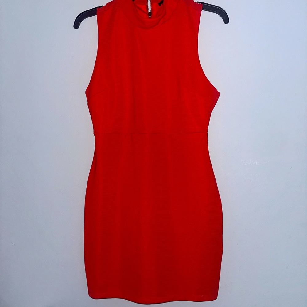 Red Bodycon Dress (Size L)